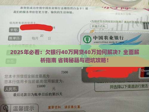 欠银行40万网贷40万如何解决