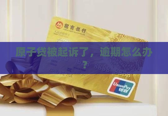 原子贷说已经起诉我了怎么办