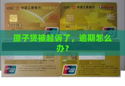 原子贷说已经起诉我了怎么办
