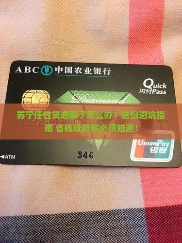 苏宁任性贷逾期可以如何处理