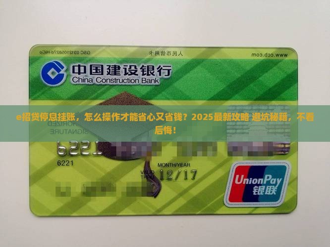 e招贷停息挂账怎么办理