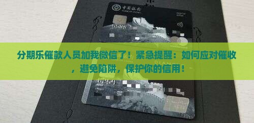 分期乐催款人员加我微信了