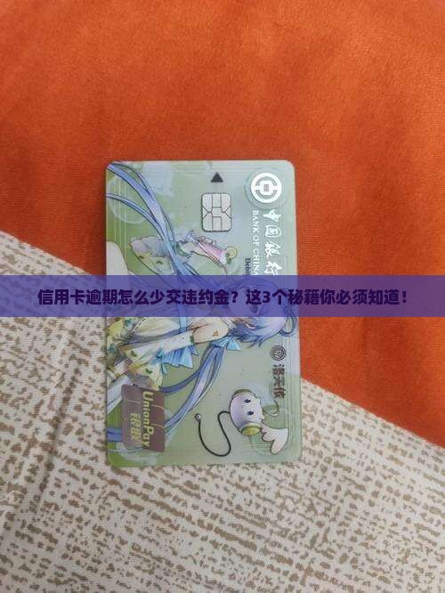 信用卡逾期怎么减少违约金