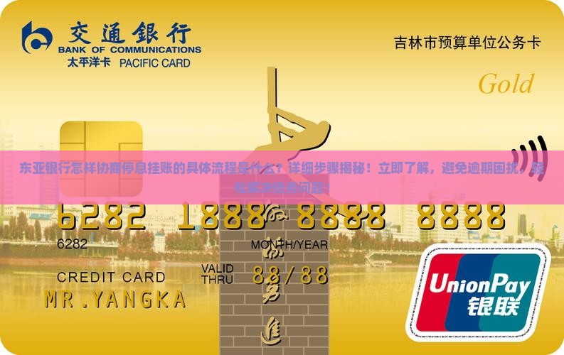 东亚银行怎样协商停息挂账的具体流程是什么