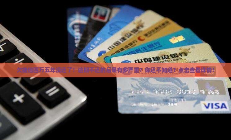 欠捷信四万五年没还了