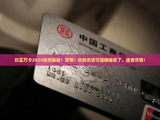 玖富万卡2024突然催收