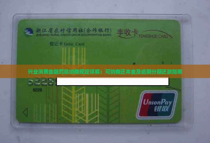 兴业消费金融罚息协商规定详解