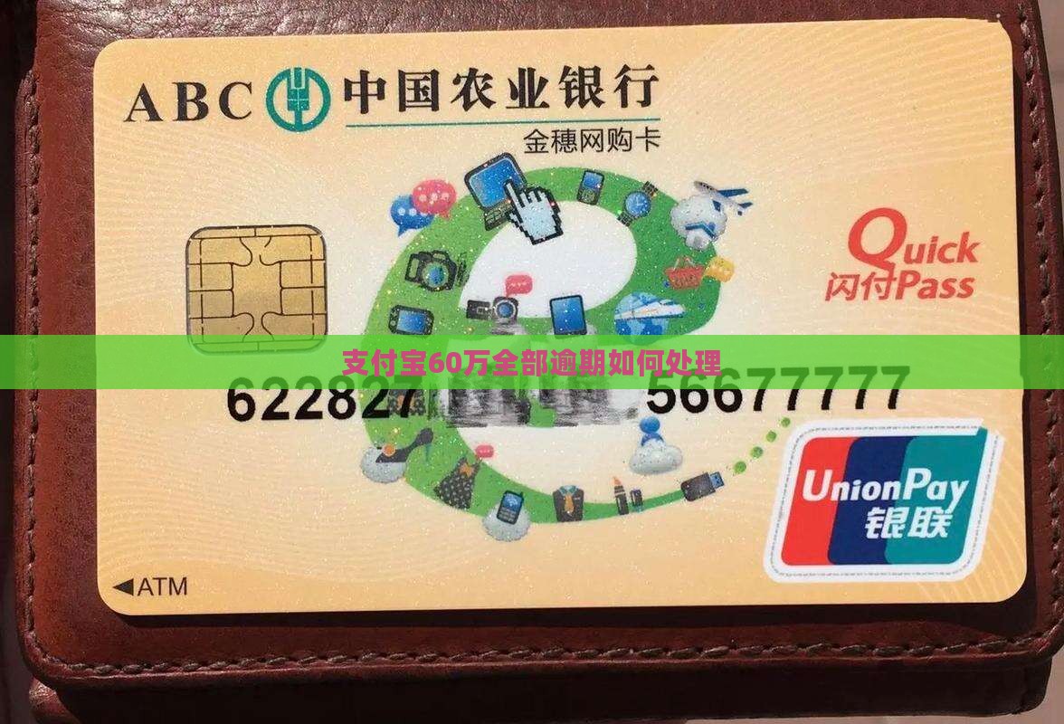 支付宝60万全部逾期如何处理