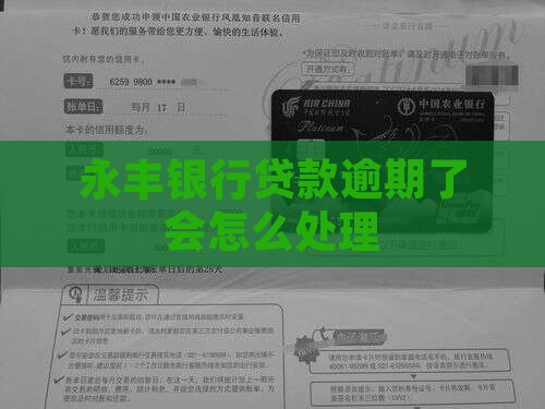 逾期永丰银行贷款会怎么处理
