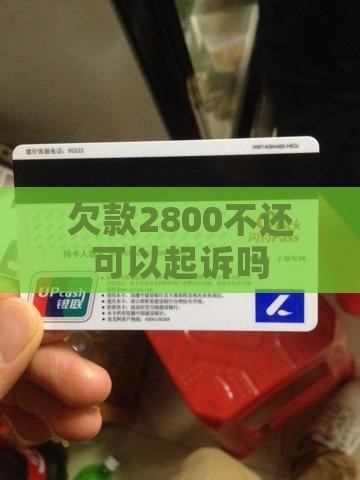 欠款2800可以起诉吗如何维权
