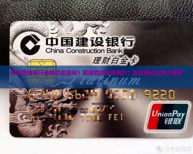 得物百信银行逾期罚息高吗