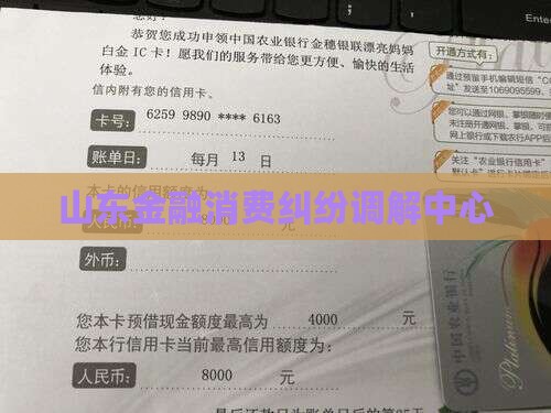 山东金融消费纠纷调解中心