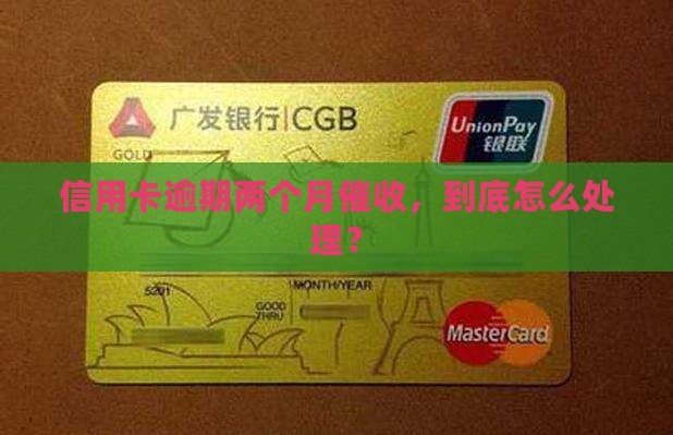 信用卡逾期两个月被催收怎么办
