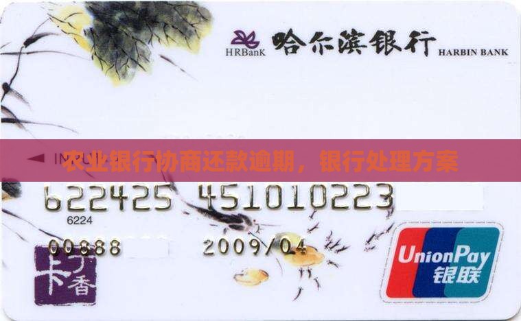 农业银行协商