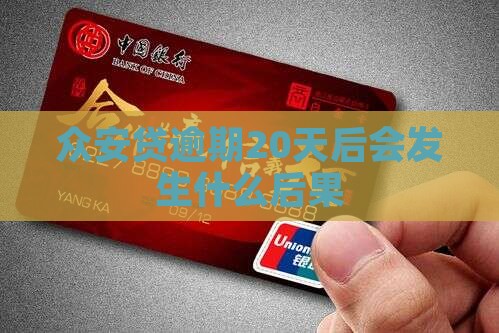 众安贷逾期20天后会发生什么
