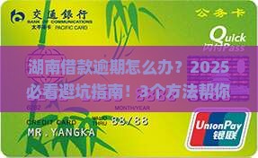 湖南借款逾期怎么办