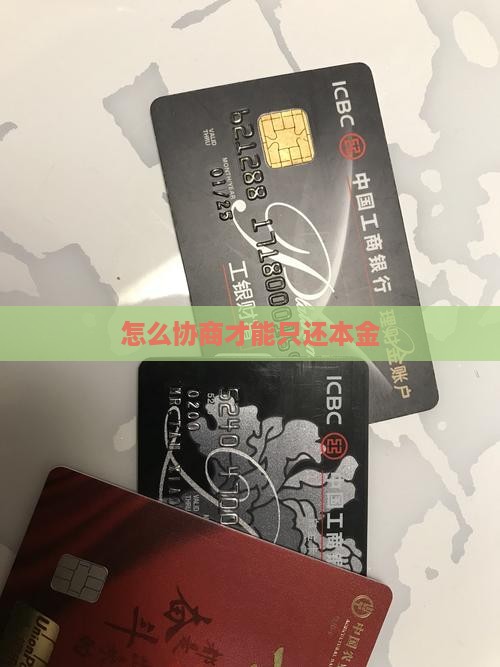 怎么协商才能只还本金