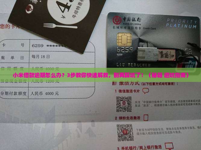 小米借款催还处理方法