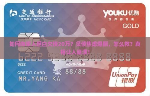 如何向家人坦白欠债20万的情况