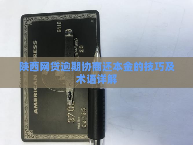 陕西网贷逾期协商还本金的技巧