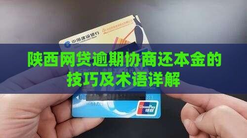 陕西网贷逾期协商还本金的技巧