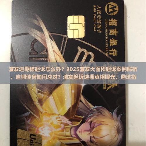 浦发大面积起诉逾期案例分析