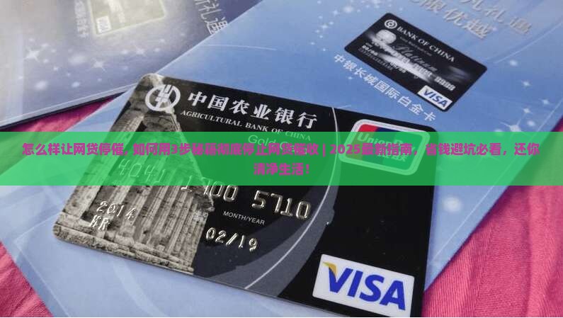 怎么样让网贷停催