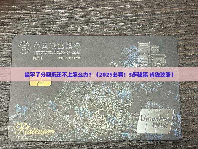 人坐牢了分期乐逾期了应该怎么处理