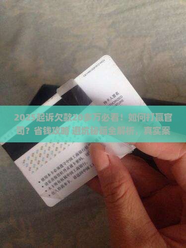 起诉欠款20多万