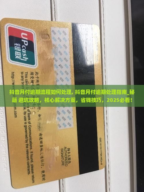 抖音月付逾期流程如何处理