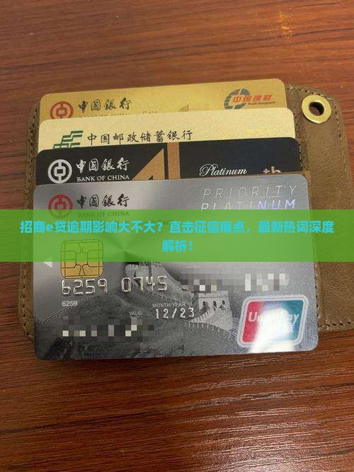 招商e贷逾期对招联影响大吗
