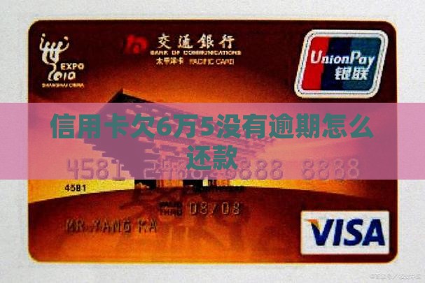 信用卡欠6万5没有逾期怎么还款