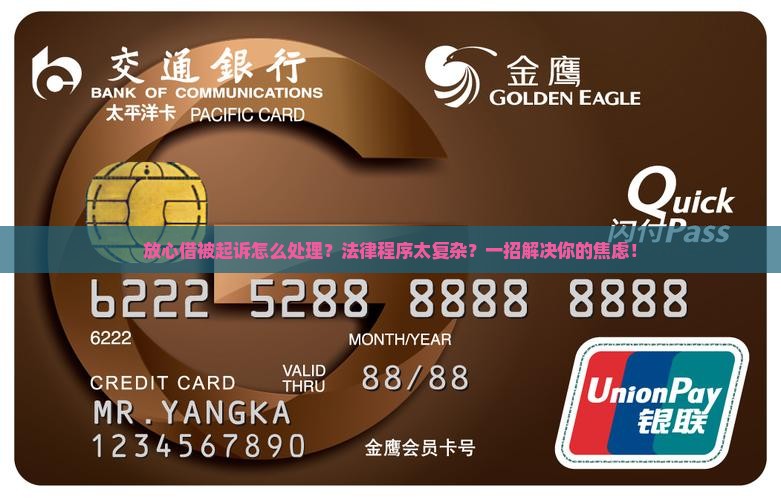 放心借被起诉怎么处理法律程序