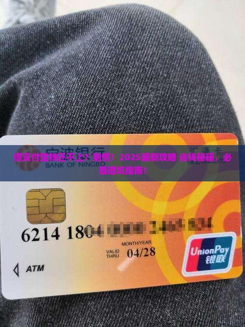 借支付宝钱还不上怎么办处理方式