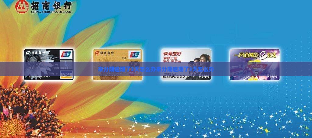 来分期逾期了3天怎么办
