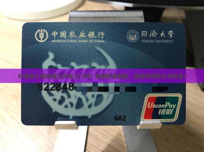 抖音放心借逾期三天会上门嘛