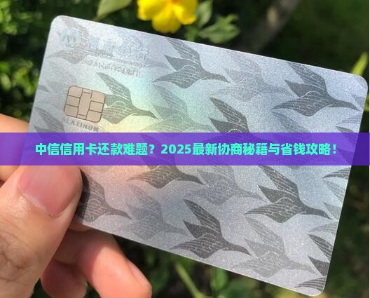 中信信用卡同意协商还款方案及流程