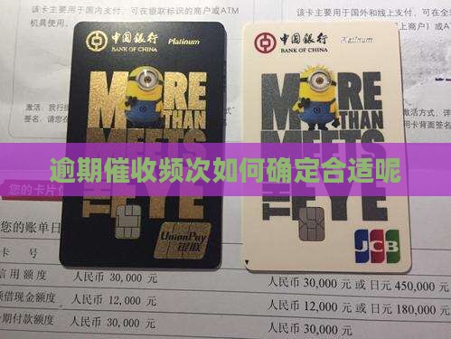 逾期催收频次如何确定合适