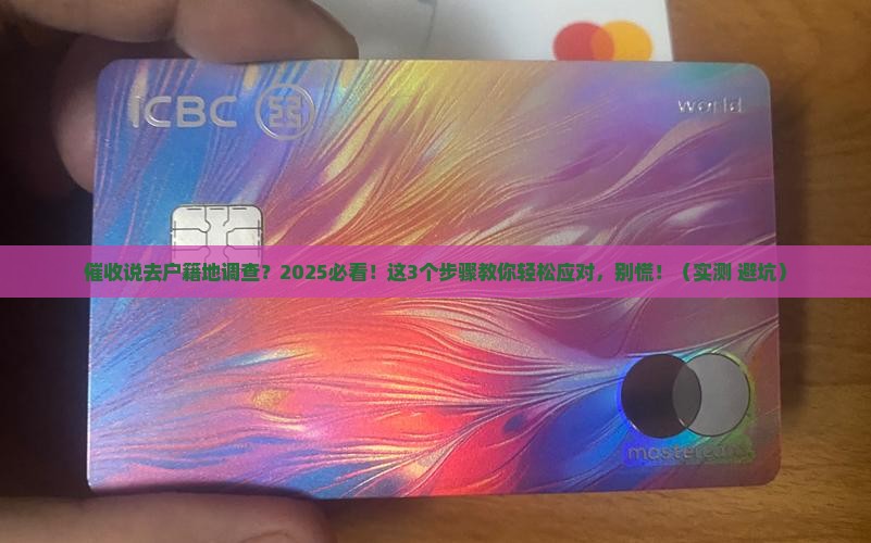 催收说去户籍地调查
