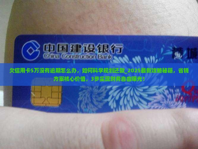 欠信用卡5万没有逾期怎么办