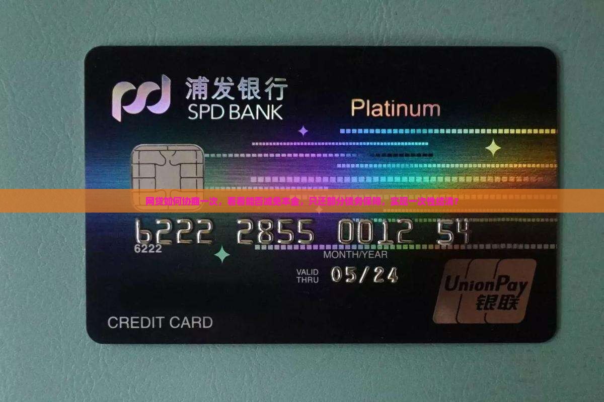 网贷如何减免结清本金