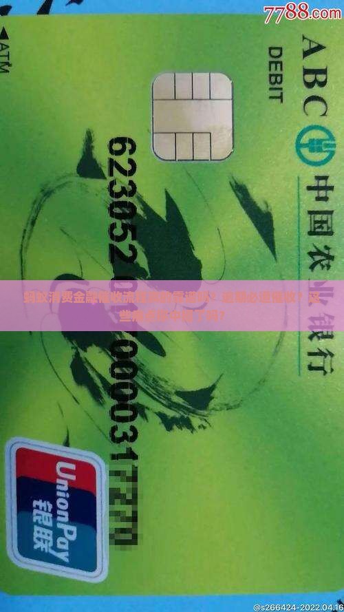 蚂蚁消费金融催收流程