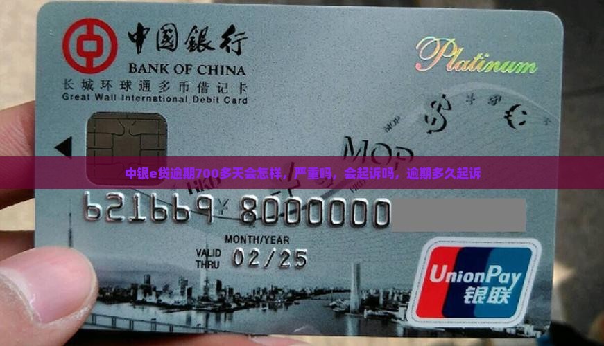 中银e贷逾期700多天