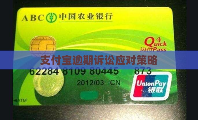 支付宝逾期诉讼应对策略