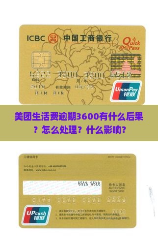 美团生活费逾期3600会怎么样