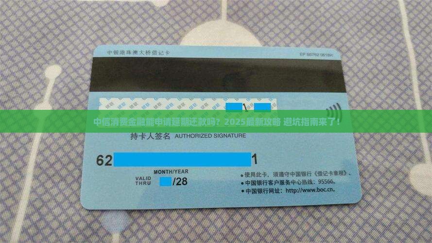 中信消费金融可以申请延期还款吗