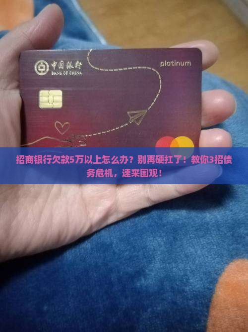 招商银行欠款5万以上如何处理