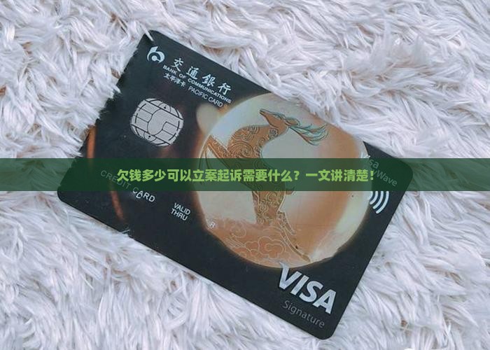 欠钱多少可以立案起诉需要什么