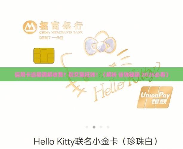 信用卡逾期诉前调解收费情况说明