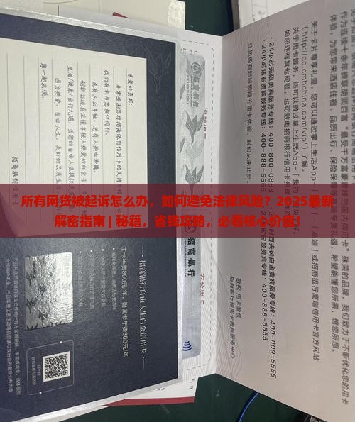 所有网贷被起诉怎么办